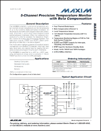 Click here to download MAX6694 Datasheet