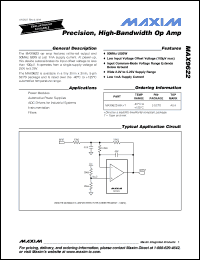 Click here to download MAX9622 Datasheet