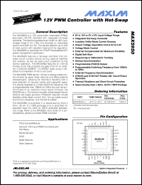 Click here to download MAX5950ETJ Datasheet