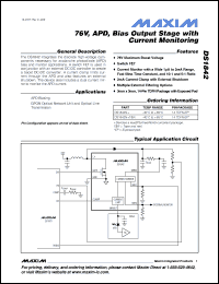Click here to download DS1842N+TR Datasheet