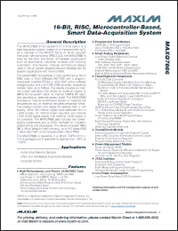 Click here to download MAXQ7666 Datasheet