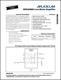 Click here to download MAX2659ELT Datasheet