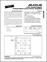 Click here to download MAX2251 Datasheet