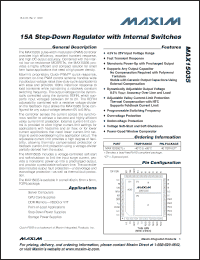 Click here to download MAX15035ETL+ Datasheet