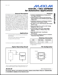 Click here to download DS2431-A1 Datasheet