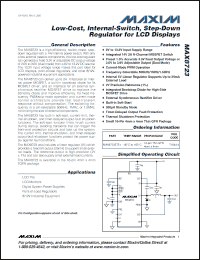 Click here to download MAX8723ETE+ Datasheet
