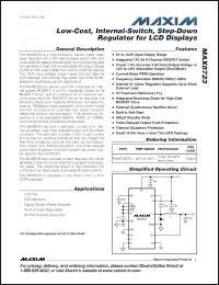 Click here to download MAX8723 Datasheet