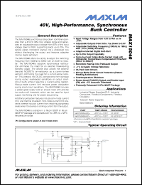 Click here to download MAX15046 Datasheet