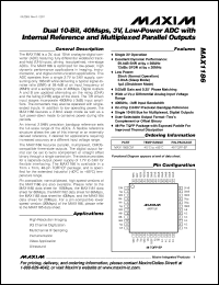 Click here to download MAX1186ECM Datasheet