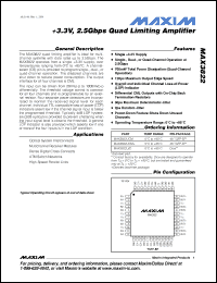 Click here to download MAX3822D Datasheet