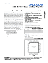 Click here to download MAX3822 Datasheet