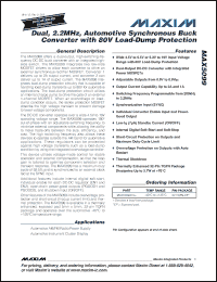 Click here to download MAX5099ATJ Datasheet