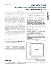 Click here to download MAX2078 Datasheet