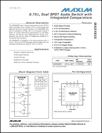 Click here to download MAX4855 Datasheet