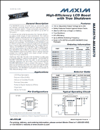 Click here to download MAX8570ELT+T Datasheet