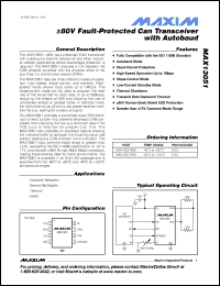 Click here to download MAX13051 Datasheet