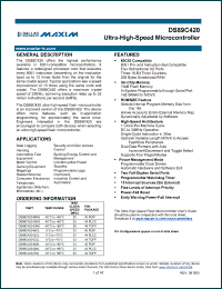 Click here to download DS89C420_05 Datasheet