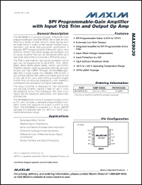 Click here to download MAX9939 Datasheet