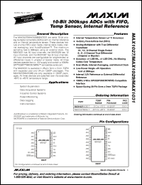 Click here to download MAX1031ACEG-T Datasheet