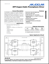 Click here to download MAX3982 Datasheet