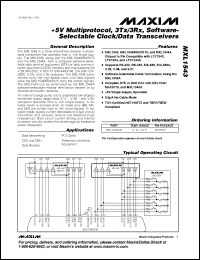 Click here to download MXL1543 Datasheet