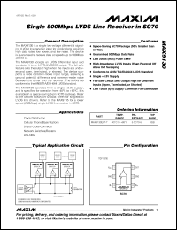 Click here to download MAX9130 Datasheet