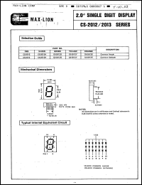 Click here to download CS2012Y Datasheet