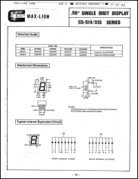Click here to download CS514Y Datasheet