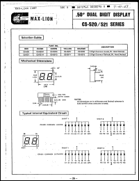 Click here to download CS520Y Datasheet