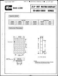 Click here to download CS5821Y Datasheet