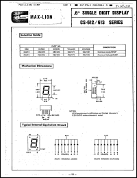 Click here to download CS612 Datasheet