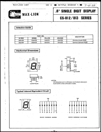 Click here to download CS812Y Datasheet