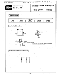 Click here to download CSL104G Datasheet