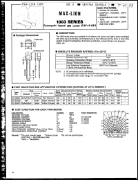 Click here to download EL1003YD Datasheet