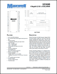 Click here to download 32C408BRPFE30 Datasheet