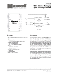 Click here to download 7545ARPDS Datasheet