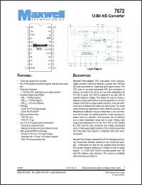 Click here to download 7672RPDE10 Datasheet