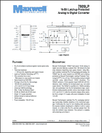 Click here to download 7809LP Datasheet