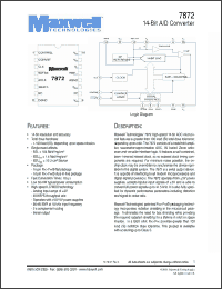 Click here to download 7872RPDS Datasheet