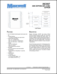 Click here to download 28C256TRT4DS-12 Datasheet