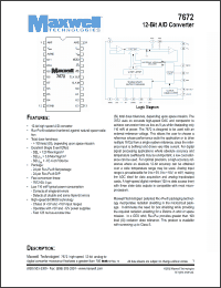 Click here to download 7672 Datasheet