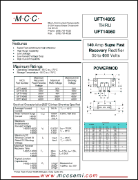 Click here to download UFT14040 Datasheet