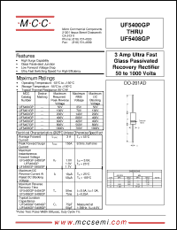 Click here to download UF5401GP Datasheet