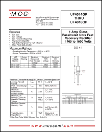 Click here to download UF4014 Datasheet