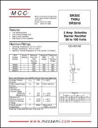 Click here to download SR305 Datasheet