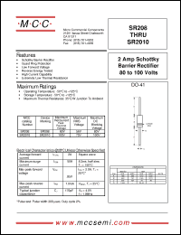 Click here to download SR208 Datasheet