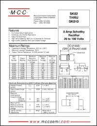 Click here to download SK845 Datasheet