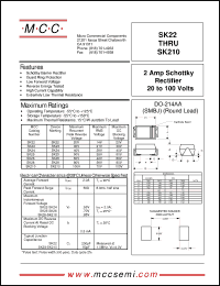 Click here to download SK210 Datasheet
