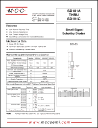 Click here to download SD101C Datasheet