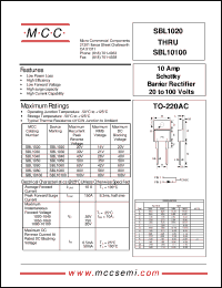 Click here to download SB1040 Datasheet